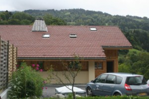 Chalet Cassiopée, façade est, SARL Marchand-Arvier