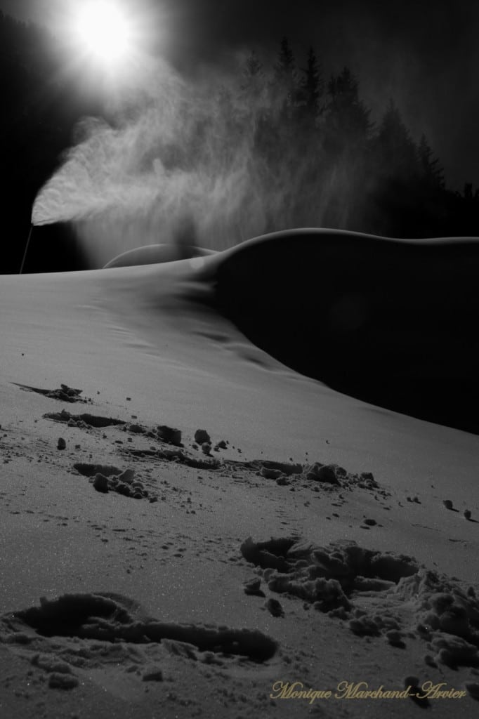 La neige vue autrement