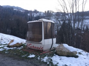 Una cabine du télécabine Saint Gervais au chalet Cassiopée